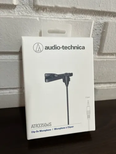 Microfone de Lapela Audio-Technica ATR3350xiS