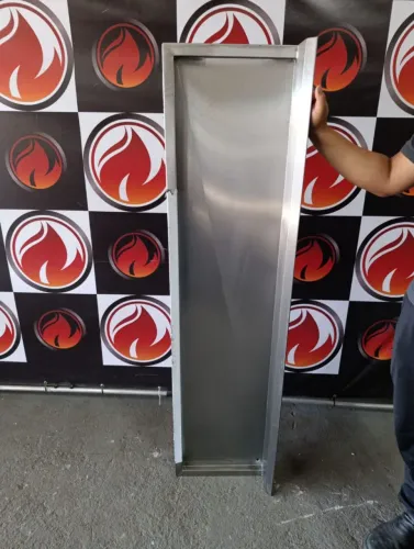 Escorredor todo no aço inox novo sem uso