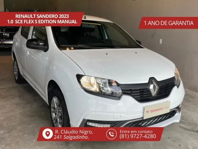 Renault Sandero S Edition Flex 1.0 12V 5P Mec. 2023