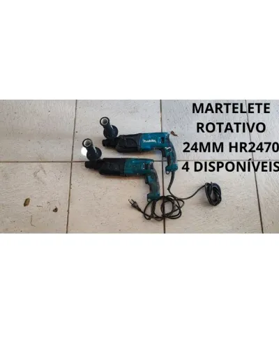 MARTELETE ROTATIVO 24MM HR2470 - 3 equipamentos disponíveis