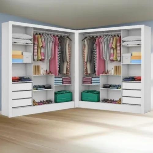 Closet Dubai/Santiago Plus Branco