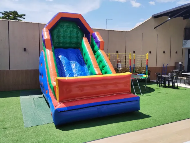 TOBOGA SLIDE, FUTEBOL SABAO , KID PLAY