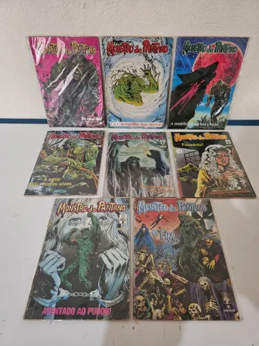 Coleção Monstro do Pântano - HQ's