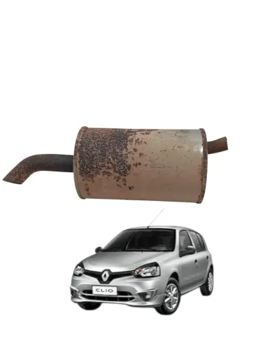 Escapamento Silencioso Renault Clio 1.0 16v 2015 2016 2017