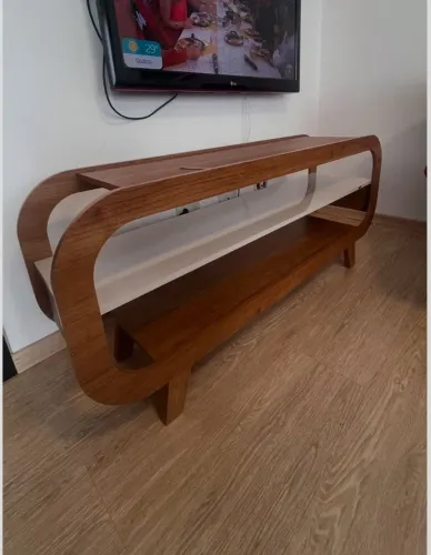 Promoção Rack Marrom 53" - 20/10