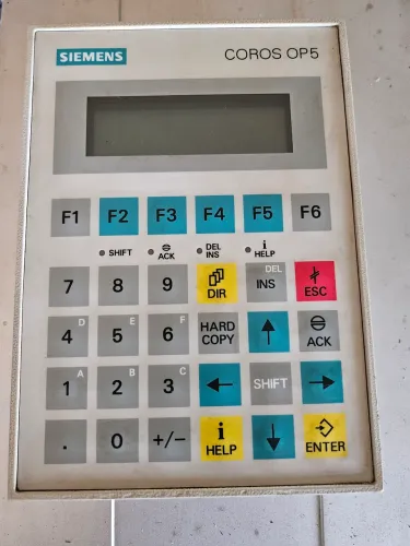Painel de Controle Siemens Coros OP5