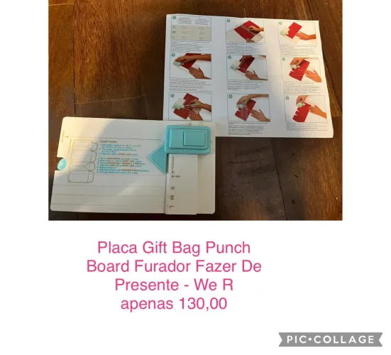 Ferramenta gift bag punch boate furador fazer presente We R