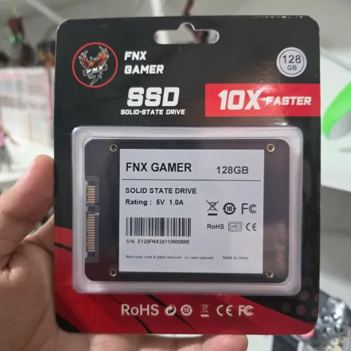 SSD Sata III 128gb FNX Gamer p/ PC, Computador, Notebook, Desktop *Novo - Windows 11 Linux