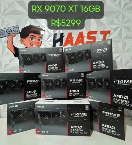 Placa de Video RX 9070 XT Aceito Trocas [Nova]