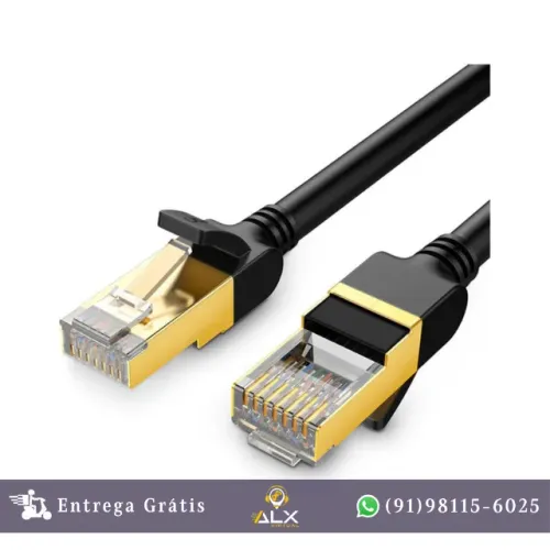 Cabo de Rede Cat7 2, 3 e 5 Metros Ugreen Nw107 *ENTREGA GRÁTIS*