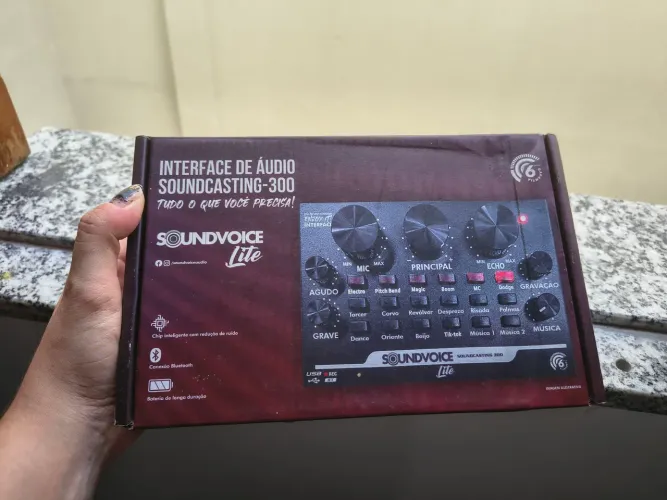 Interface de áudio