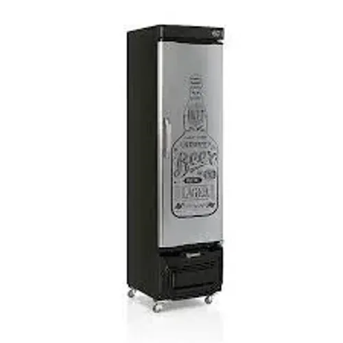 Cervejeira 230 litros porta de inox Gelopar * Cesar.