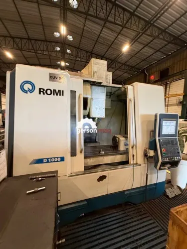 CENTRO DE USINAGEM ROMI D1000 - ANO 2018 - CTS - QUARTO EIXO