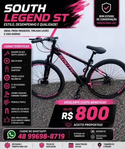 Bike aro 29 tenho duas para venda