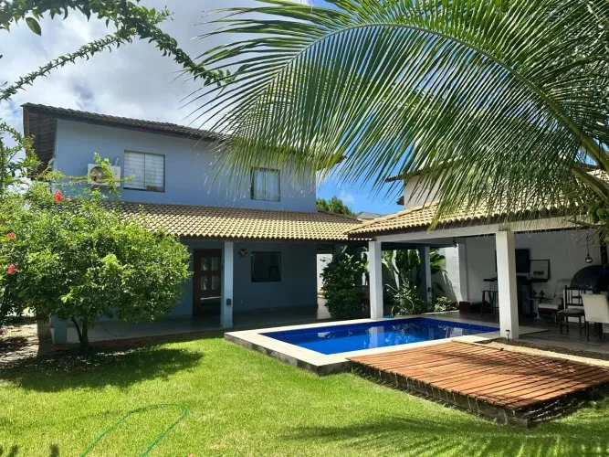 MOBILIADA | CASA 4 QUARTOS-3 SUÍTES | 300 M2 | PISCINA PRIVATIVA | COND. VILAS DO JOANES