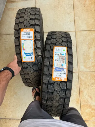 Pneu caminhão aro 17.5