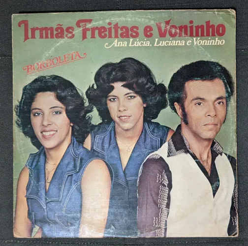 LP Vinil Irmãs Freitas e Voninho - Borboleta