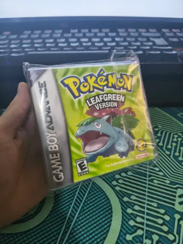 Cartucho Pokémon LeafGreen GBA 