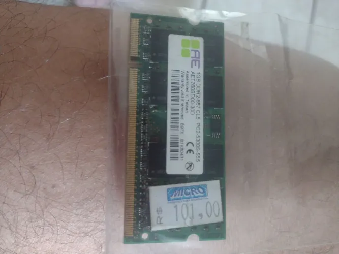 Memória ram 1GBDDR2 whatsapp *