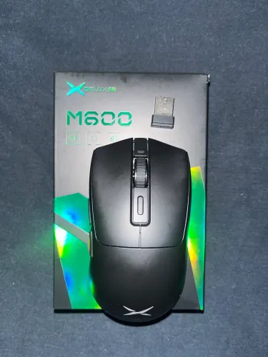 Mouse Gamer Delux M600 Sem Fio PMW3395 49g
