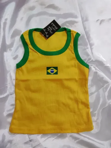 Camiseta do Brasil feminina