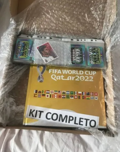 Kit de álbum da copa do Mundo Qatar 2022