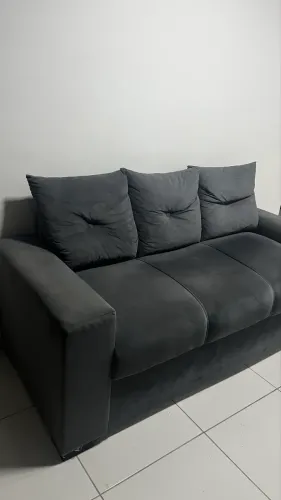 Vendo sofá semi-novo (sem marcas)