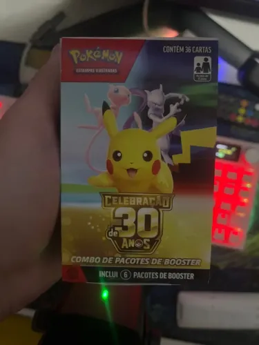 MINI BOOSTER BOX ANIVERSÁRIO 30 ANOS CARTAS POKÉMON
