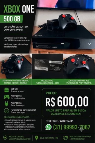 X box one 500 gigas