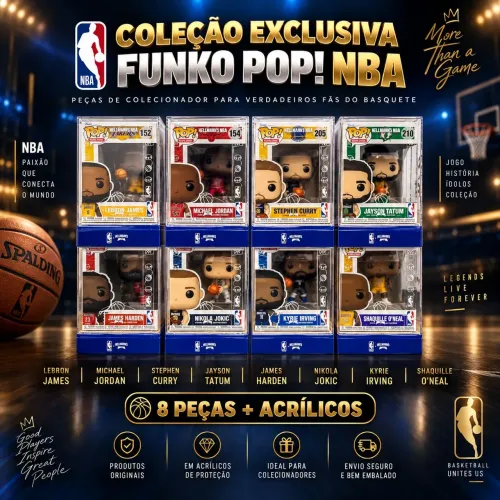 Vende-se funko pop da nba