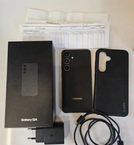 S24 base - 256gb - na garantia