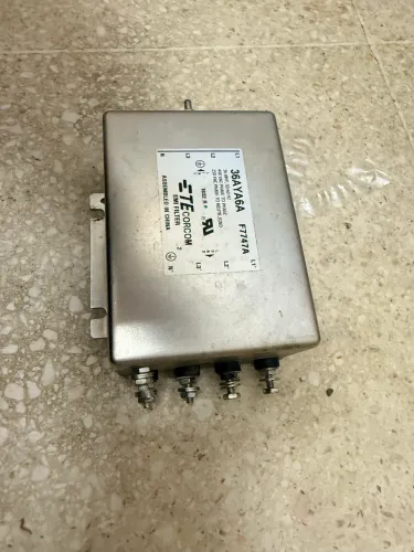 Filtro Trifásico Industrial EMI Corcom 36AYA6A - 36A TE Connectivity