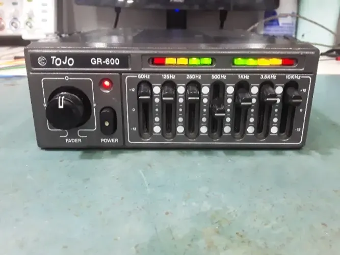 Tojo GR-600 Equalizador Revisado