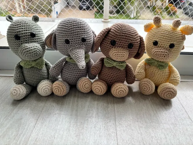 Bichinhos de crochê