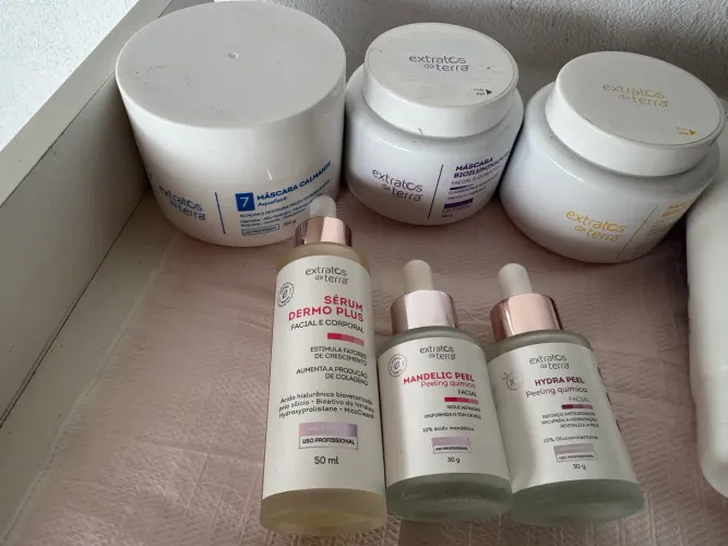 Dermocosméticos profissionais limpeza de pele