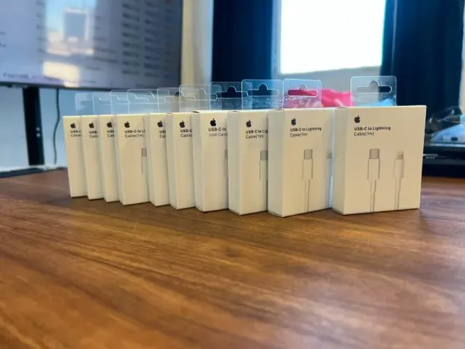 Cabo USB c Lightning para revenda Compatível com Iphone Apple