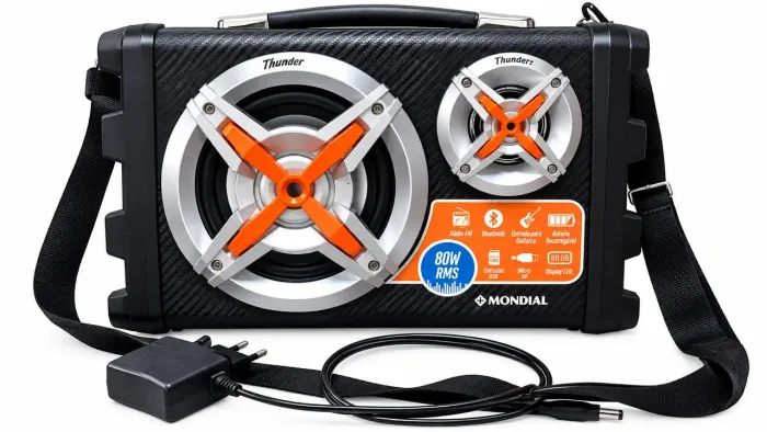 Caixa Amplificadora Mondial Bivolt