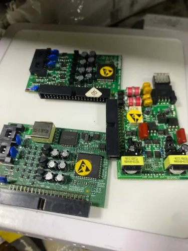 Kit com três placa tronco ramal e placa mista