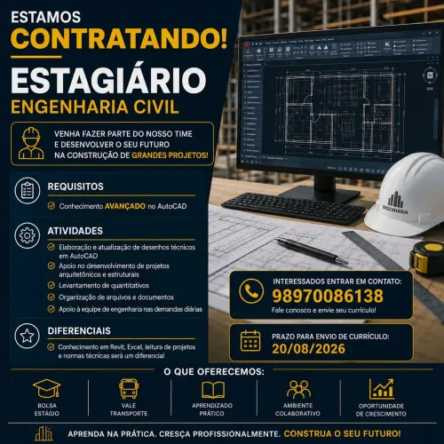Estagiário Engenharia Civil
