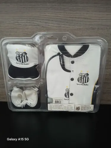 Kit Torcida Baby Santos Oficial Licenciado - Completo - Novo