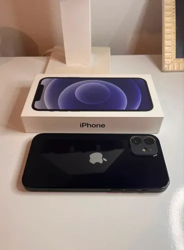IPhone 12 64GB Preto + Caixa Original e Capa