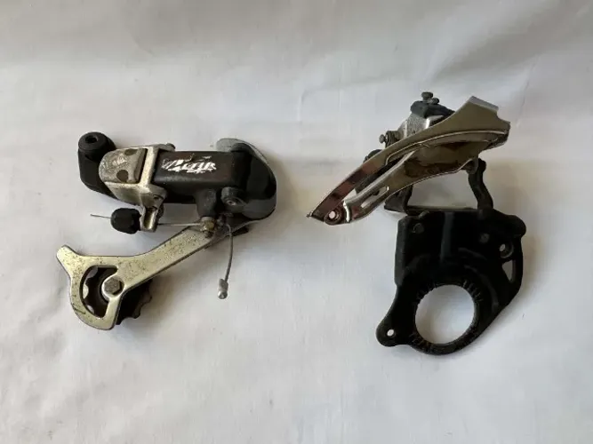 Combo Cambios Shimano Dianteiro e Traseiro Altus (3x7) USADO