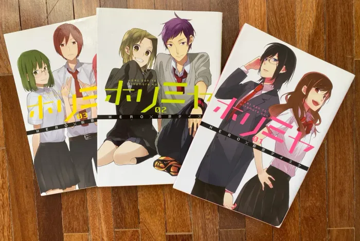 Mangá Horimiya Vol. 1 ao 3