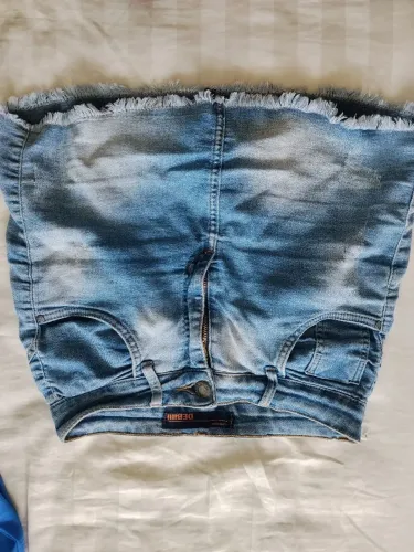 SHORT E SAIA JEANS ADULTO