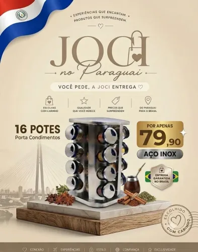 Porta Condimentos 
