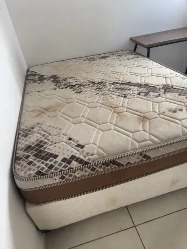 Cama mais colchão 
