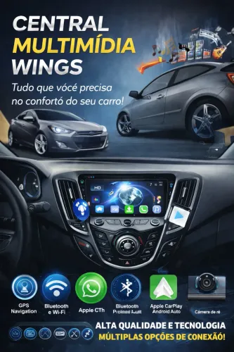 Central Multimídia para Honda Fit 2017
