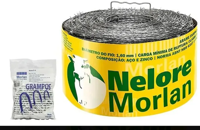 Arame Farpado Nelore Morlan 500m
