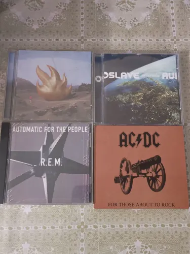 Cd Audioslave REM AC-DC