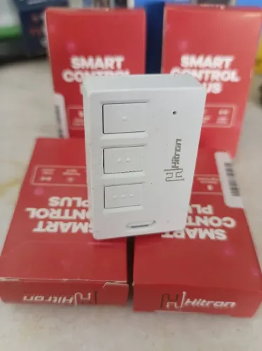 CONTROLE PARA PORTÃO HITRON SMART CONTROL PLUS BRANCO